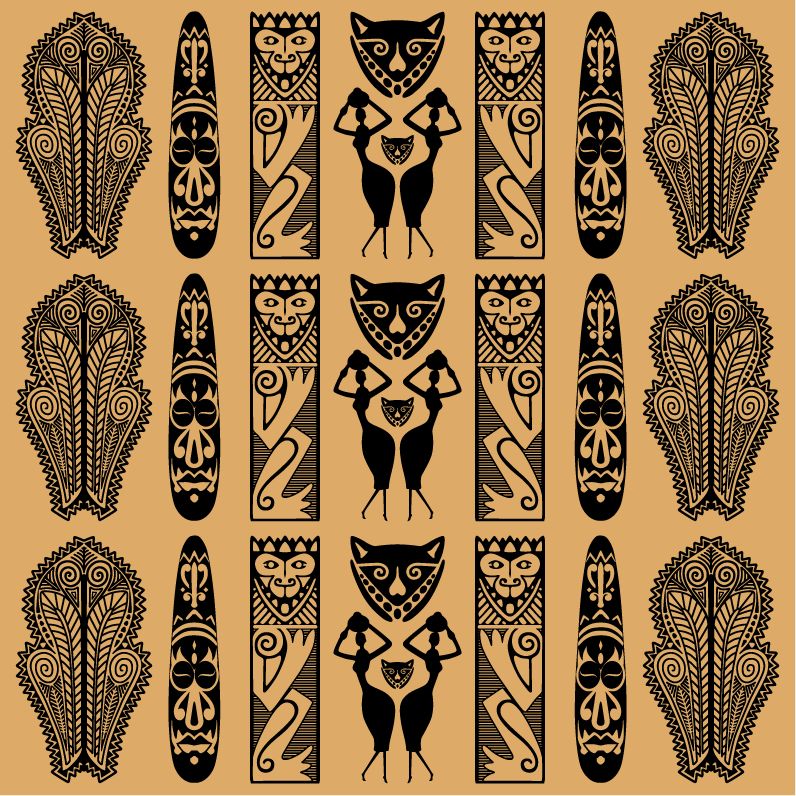 free vector Traditional African Pattern Vector